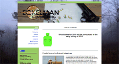 Desktop Screenshot of eckelmangunsmithing.com