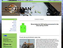 Tablet Screenshot of eckelmangunsmithing.com